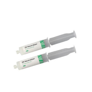 Zr Neutralizer x 2 jeringas 50ml. Comercializado por DentalDigiDent en España, Italia, Francia y Portugal