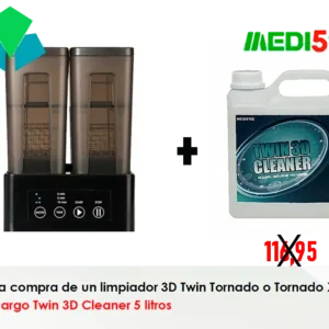 Compras una Twin tornado y te llevas sin cargo twin 3d cleaner de 5 lts