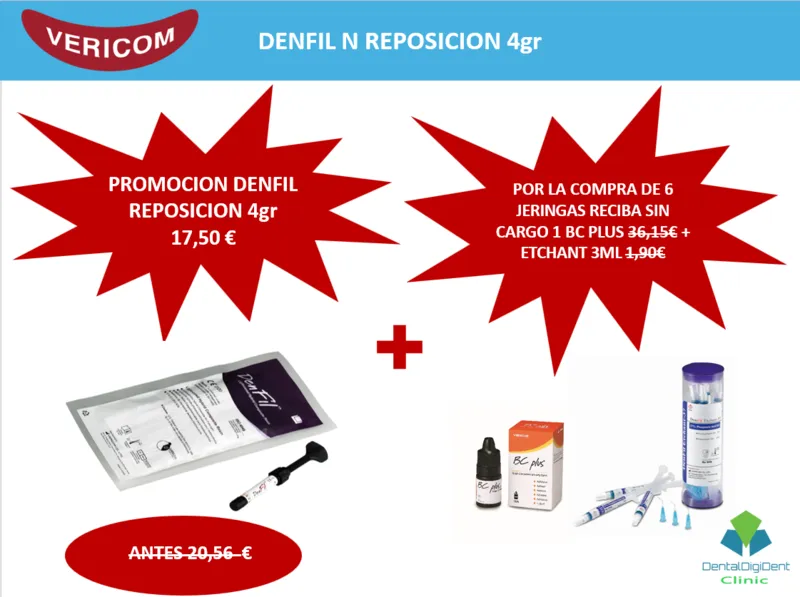 DENFIL N REPOSICION 4gr otro comercializado por Dentaldigidentsolutions en España Francia Portugal e Italia