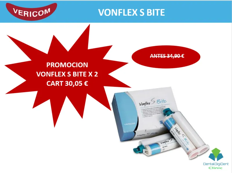 VONFLEX S BITE comercializado por Dentaldigidentsolutions en España Francia Portugal e Italia