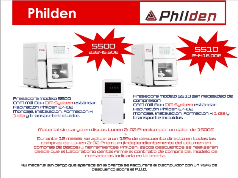 Por la compra de 5 o 10 discos Luxen cualquier grosor tienes bonificaciones