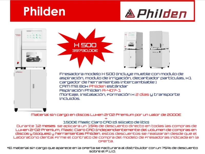 Por la compra de 5 o 10 discos Luxen cualquier grosor tienes bonificaciones
