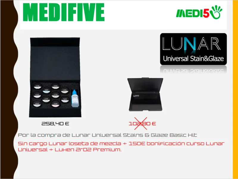 Por la compra de 5 o 10 discos Luxen cualquier grosor tienes bonificaciones