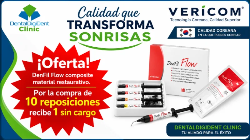oferta-denfil-flow-composite-restaurativo-vericom-dentaldigident Oferta DenFil Flow composite restaurativo Vericom: compra 10 reposiciones y recibe 1 sin cargo